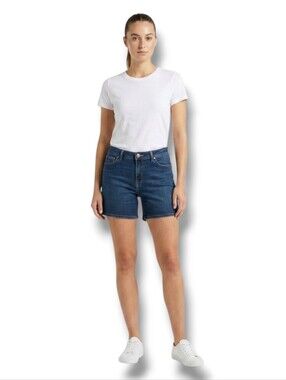 Lee Jeans women's Indigo Blue denim shorts - size  12